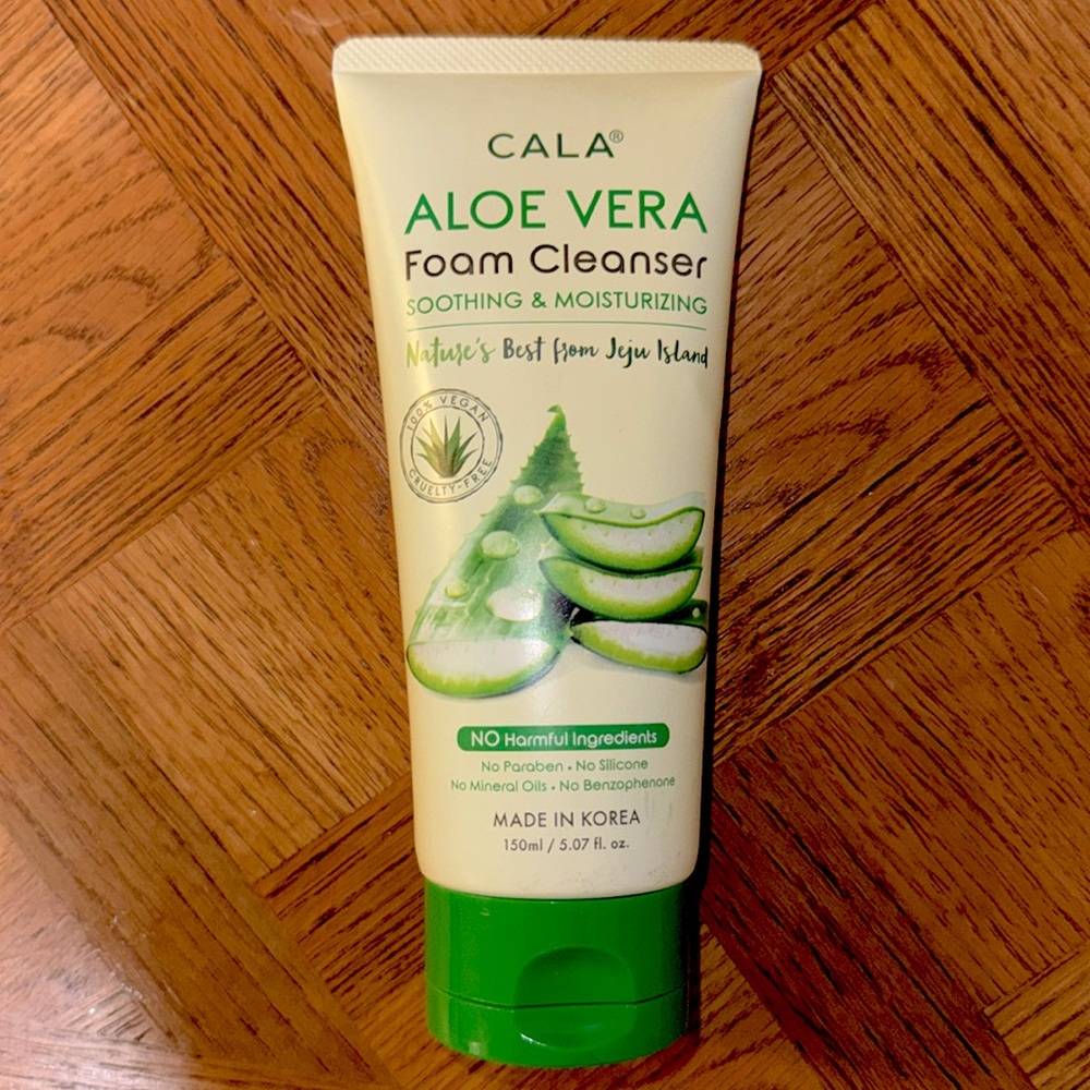 🍀5x$15🍀 CALA ALOE VERA Foam Cleanser Soothing & Moisturizing No harmful ing
